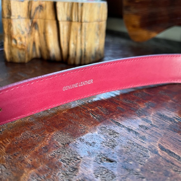 Miguel Bellido Black Leather Belt Size 36 In Excellent Condition - Picture 7 of 7